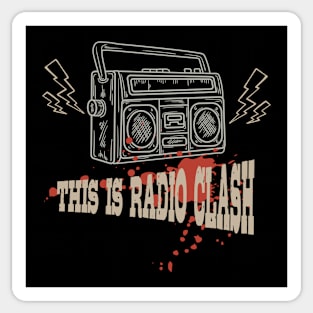This Is Radio Clash Sticker